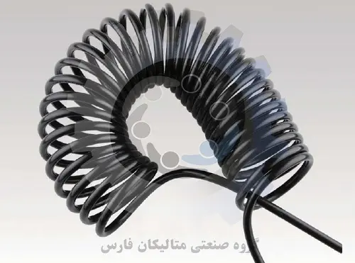 متالیکان فارس-شیلنگ فنری پنوماتیک پلی اورتان